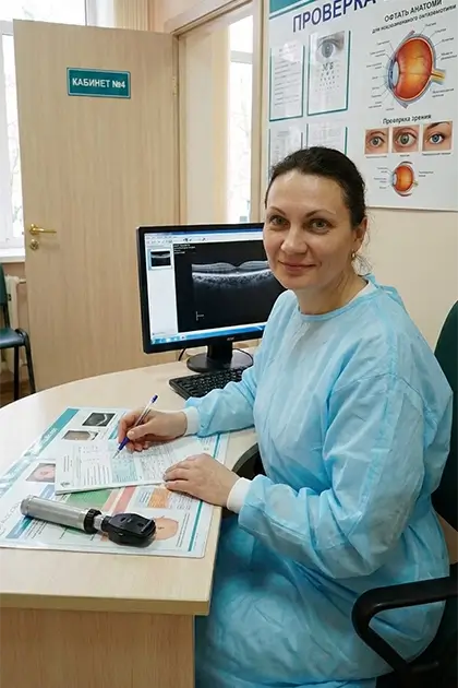 Доктор Екатерина Скапцова, врач-офтальмолог